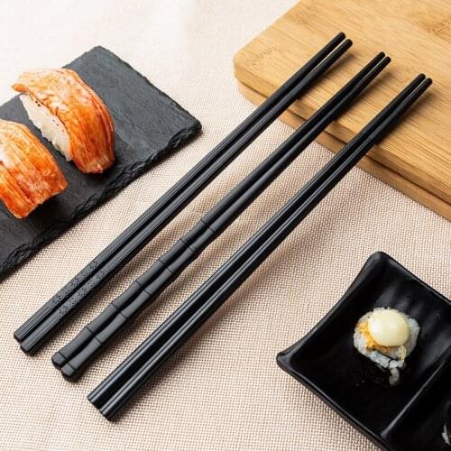 5 Pairs Japanese Cherry Blossom Chopsticks Reusable Korean Adults Sushi Sticks Bamboo Sakura Chopsticks Dishwasher Safe