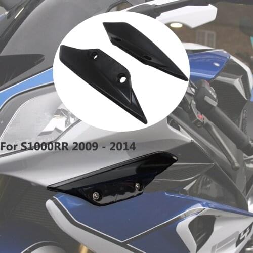 Motorcycle Front Fairing Panel Cover Case Wing For BMW S1000RR 2009 - 2014 2010 2011 2012 2013 Carbon Fiber Black Clear Fairings
