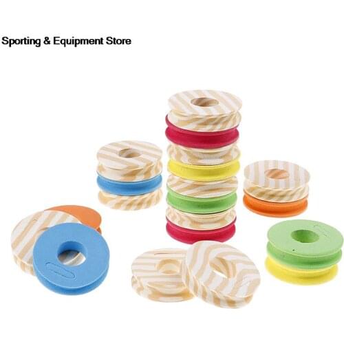 10Pcs Foam Winding Main Coil Board Plate Fishing Line Wire Rotating Dash Facing Fishing Tool Box New Fishing Spool Fishing Gear