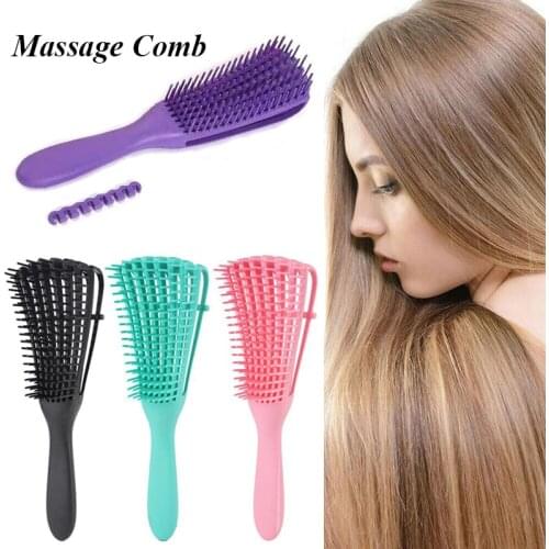 Detangling Hair Brush Scalp Massage Comb Salon Hairdressing Styling Women Adjust Health Care Hair Brush Women Men Salon