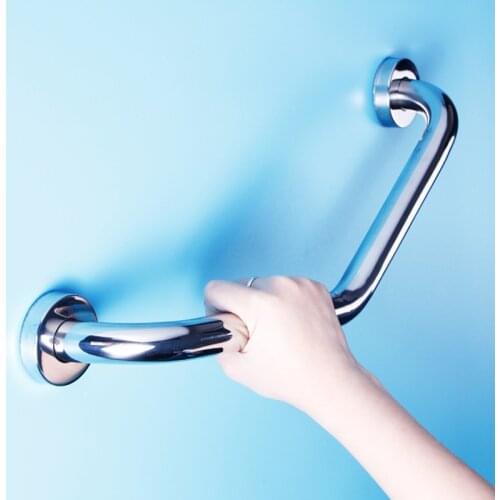 Stainless Steel Bathtub Arm Safety Handle Bath Shower Grab Bars Wall Mount Handle Grip Toilet Handrail for Bathroom