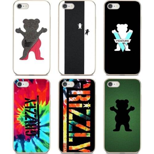 Silicone Case Cover For Xiaomi poco X3 nfc F2 Pro M3 Mi 5X 6X Max Mix 1 2 2S 3 Mi5 Mi6 Mi3 Mi4 GRIZZLY GRIP Diamond Supply Logo