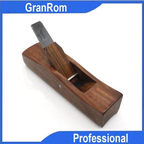 Rosewood Card Planer Convex Cylindrical Plane 25mm With Blade Handheld Wood Planer DIY Woodworking Planing Tools