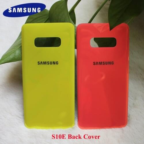Candy Color Samsung S10E S10 E Battery Back Cover Original Door Replacement Protective Housing Cover Adhesive Sticker With Logo