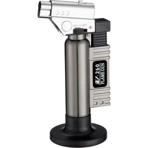 Refillable Inflatable Lighter Spray Gun Welding Torch Metal Straight Into The Lighter Smoking Accessories Gadgets for Men Gifts