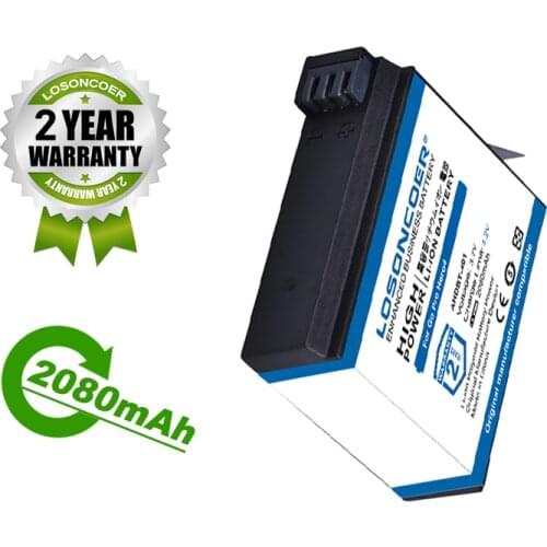 2080mAh For Go Pro AHDBT 401 AHDBT401 Digital Camera Battery For GoPro 4 HD Hero 4 Hero4 GoPro AHDBT-401 Action Camera Bateria