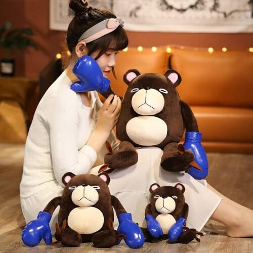 38-50CM Anime Jujutsu Kaisen Gojo Satoru Theme Cute Bear Soft Stuffed Plush Dolls Pillow Puppet Toy Cosplay Birthday Gift