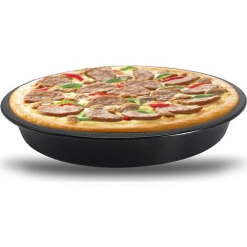 7/ 8/ 9 Inch Premium Non-Stick Pizza Pan Bakeware Carbon Steel Pizza Plate Round Dish Pizza Pan Tray Mold Mould Baking Tools
