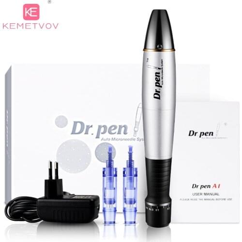Derma Pen Dr. Pen A1 button 5 gear adjustment electric microneedle skin care scar wrinkle stretch mark removal instrument