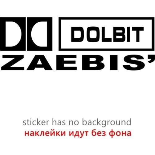 CS40051# Funny Vinyl Decal Dolbit Car Sticker Waterproof Auto Decors on Car Body