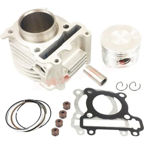 52.4mm Engine Motorcycle Cylinder Kit Piston Kit Cylinder Gasket 15mm pin for Yamaha ZUMA125 YW125 BWS125 Nxc Cygnus 125 125cc