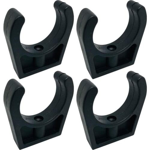 4pcs Boat Storage Clips for Ladder Paddle Pole Light Hook Storage Clips