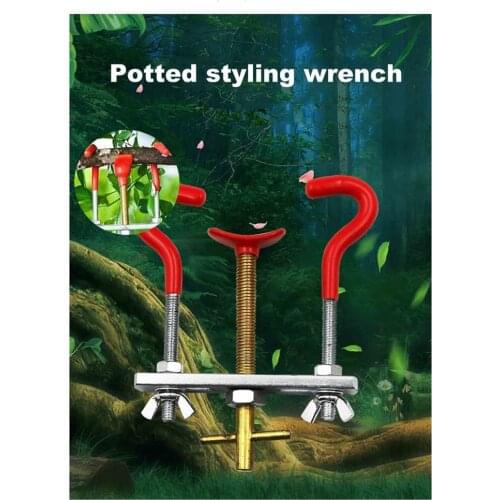 DIY Aluminium Alloy Trees Branch Modulator Trunk Bending Tool Lopper Regulator Repair Grafting Knife Bonsai Garden Care Tool