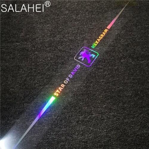 1PC Car Laser Reflective Car Side Door Body Hood Rearview Mirror Stickers For Peugeot 206 308 307 208 3008 207 407 2008 408 807