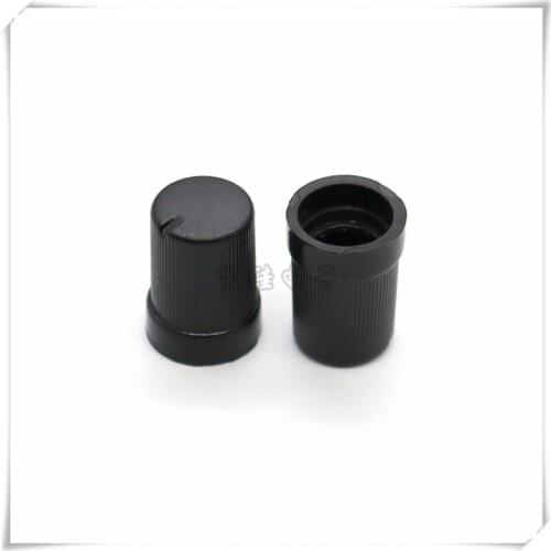 10 Pieces Plastic Flower Shaft Knob Diameter 10mm Height 14mm Potentiometer Encoder Knob Gear Shaped Inner Hole 6mm