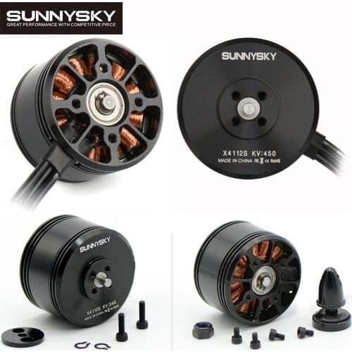 1pcs Sunnysky X4112S 340KV/450KV Outrunner Brushless Motor for Multi-rotor Aircraft multi-axis motor disc motor
