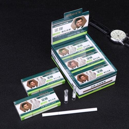 COSY MOMENT 10pcs/lot 5.2mm Slim Cigarettes Filter Holder For Women Plastic Circular Healthy Cigarette Filters YJ369