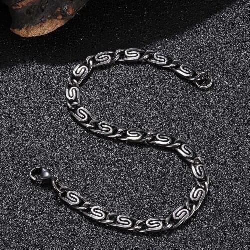 Vintage Stainless Steel Bracelet