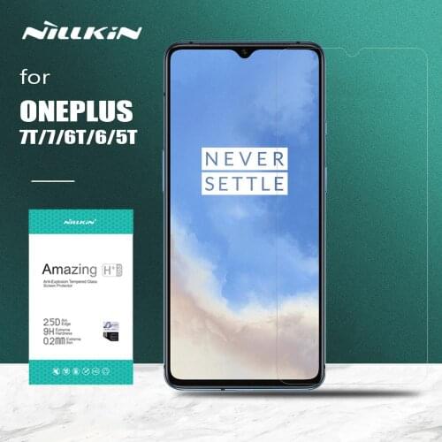 Nillkin for Oneplus 7T 7 6T 6 5T Tempered Glass H+ PRO 2.5D Ultrra-Thin HD Protective Screen Protector for Oneplus 7T 7 6T 6 5T