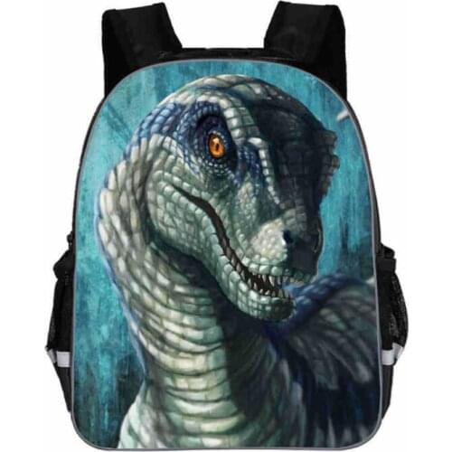 11 13 16 Inches Dinosaur World Backpack Animal Anime Jurassic Dragon School Bags Toddlers Boys Girls Teenager Mochila Gift Bolsa