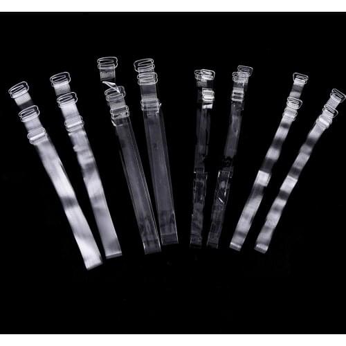 3Pairs Invisible Bra Straps Women Transparent Silica Bra Straps Adjustable Bra Accessories Backless Straps Bra For Women