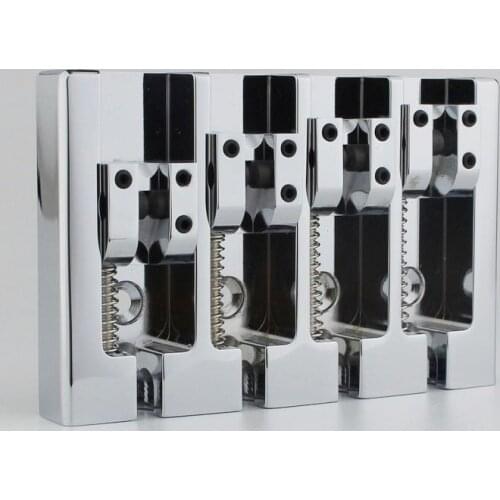 4 String High Mass Vintage Machined Bass Bridge HMB402 Made In Korea CNC