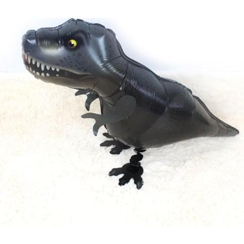 50pcs 3D walking dinosaur balloons Tyrannosaurus Rex Jurassic Park balloon Jurassic World Theme Event decorations animal globos