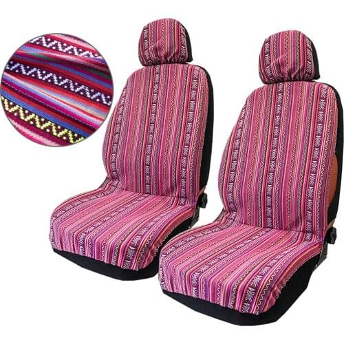 Seat Covers,Stitching And Wear-Resistant Automative Protector For Car,SUV (Pink)