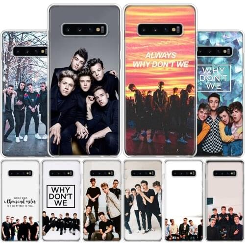 Why don't we Phone Case For Samsung Galaxy A51 A71 A50S A30S A10 A20E A40 A70 M30S A91 A01 A6 A7 A8 A9 Plus + Cover