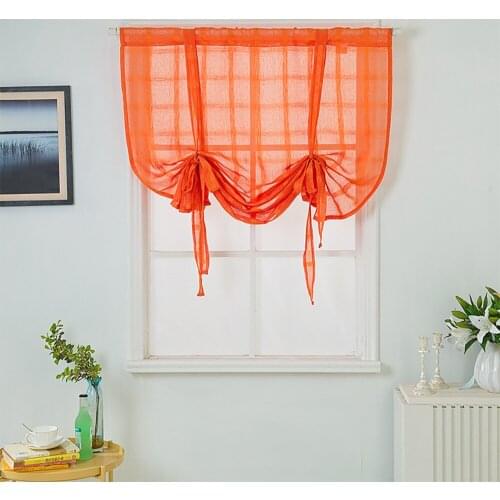 Cotton Cat Roman Blinds On The Windows