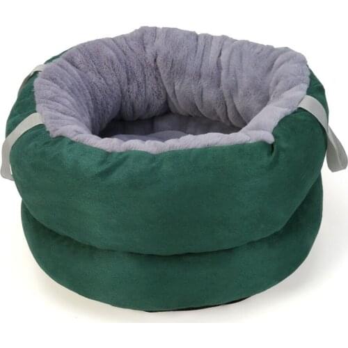 Long Plush New Fashion Calming Bed Hondenmand Pet Kennel Super Soft Fluffy Comfortable for Large Dog / Cat House