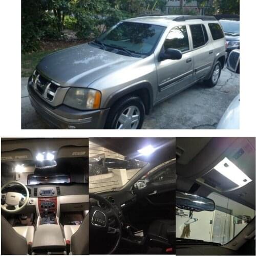 Interior Led lights For 2003 Isuzu Ascender Axiom Rodeo License plate light Dome Light Map Light
