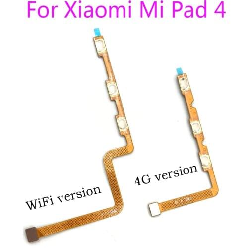 Power Button Switch & Volume Up / Down On / Off Button Flex Cable For Xiaomi Mi Pad 4 Pad4