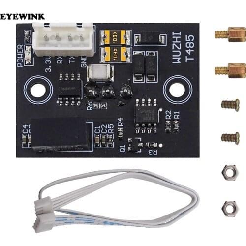 Isolated TTL to 485 module RS485 to TTL communication single chip microcomputer serial port line converter chassis