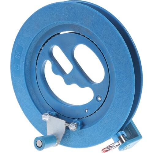 1pc 16cm Kite Reel ABS Plastic Blue Kite Reel Grip Machine Kites & Accessories Pizies Single Unisex Diamond Winder Flying Tools