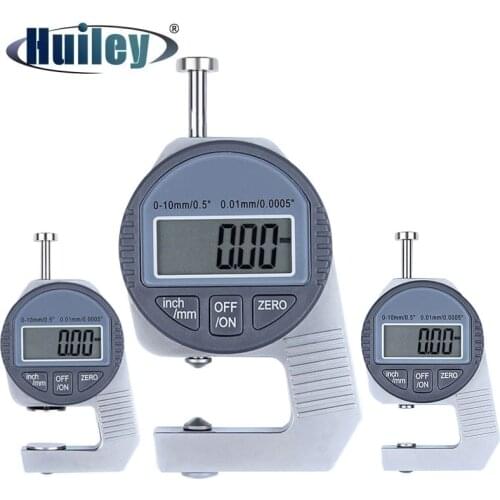 Metal Digital Caliper Gauge 0-12.7mm Handheld Thickness Gauge for Cloth Sponge Bark Lens Aluminum Plate Measuring Thickness Tool
