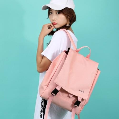 Women Fashion Nylon Backpacks High Quality Ladies Shoulder Bag Designer School Bags for Teenage Girls Casual Female Travel Bag