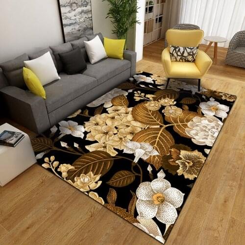 The latest popular modern soft Japanese carpet living room bedroom living room anti-skid antifouling blanket