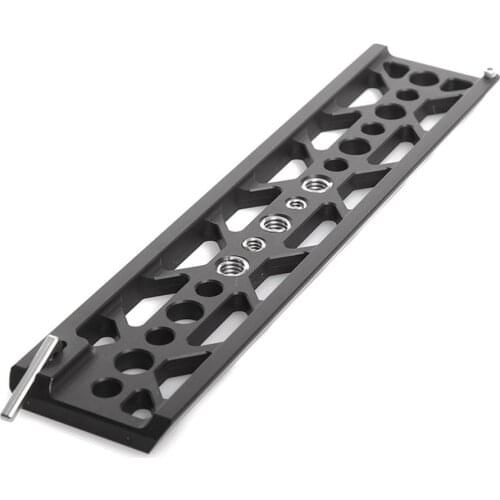 Tilta TT-C16 15mm lightweight plate 10" dovetail plate for 15mm DSLR HDV Camera baseplate system tripod BMCC BMPCC A7S2 A7 use