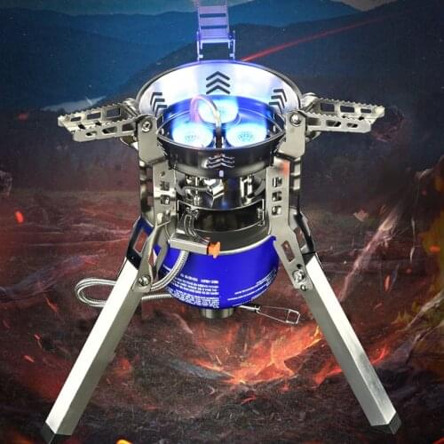 Bulin B16/A Portable Outdoor Hiking Strong Power 3800W/6800W Propane Camping Gas Stove Burner for Cooking