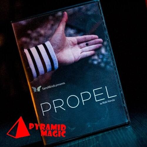 Propel (DVD and Gimmick) by Rizki Nanda and SansMinds / close-up street card magic trick / wholesale