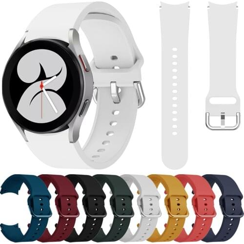 Strap For Samsung Galaxy Watch 4 classic 46mm 42mm smartwatch Silicone Ridge Sport Bracelet Galaxy Watch 4 44mm 40mm Band