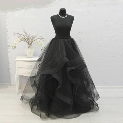 Custom Made Floor Length Maxi Skirt Tutu Long Gorgeous Women Skirts Puffy Ball Gown Special Edge