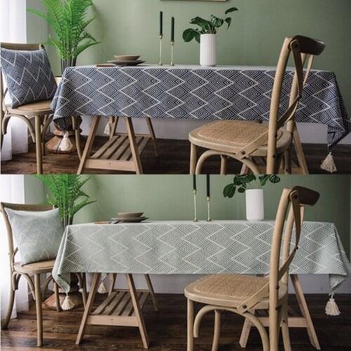 Tablecloths for Rectangular Square Table Cover Linen Tablecloths Dining Home Kitchen Decoration Table Clothes for Party Wedding
