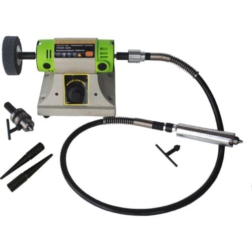 220V 480W Multifunctional Desktop Polishing Machine Jade Grinding Machine Engraving Machine Grinder Tool Set