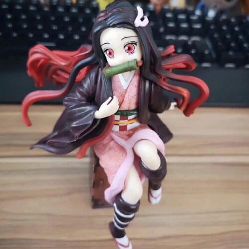Tronzo Action Figure Demon Slayer Kimetsu no Yaiba Kamado Nezuko PVC Figure Model Toys Kimetsu Nezuko collectible Figurine Gifts