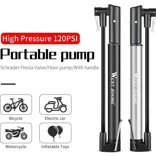 Bicycle Pump High Pressure American And French Mouth Road Bike Mountain Bike Pump Equipment Accessories Bicycle Accessories