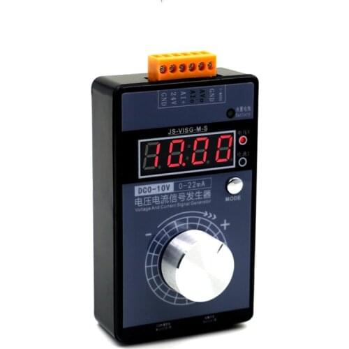 High precision Adjust Current Voltage Analog Simulator 0-10V/2-10V 0-22mA/4-20mA Signal Generator signal sources without battery
