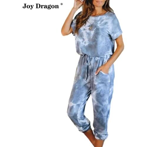 Athleticset Short Sleeves Two Piece Set Women Suit Casualoutfit Roupafeminina Jump Suits Fashion Enterizos De Mujer Sports Wear