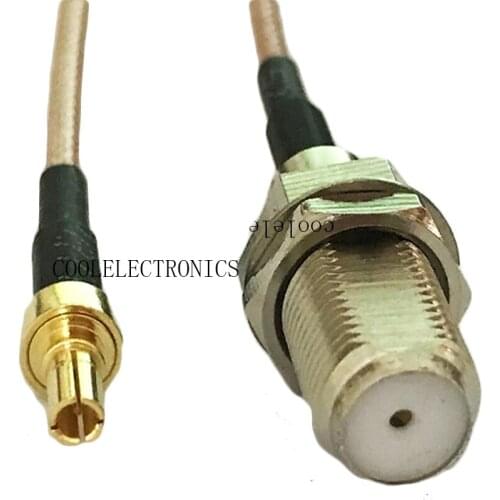 10pcs RG316 Pigtail Cable Gold TS9 ts-9 Male to F Female RF Straight Extension Pigtail coax Cable 10/15/20/30/50cm 1/2/3m